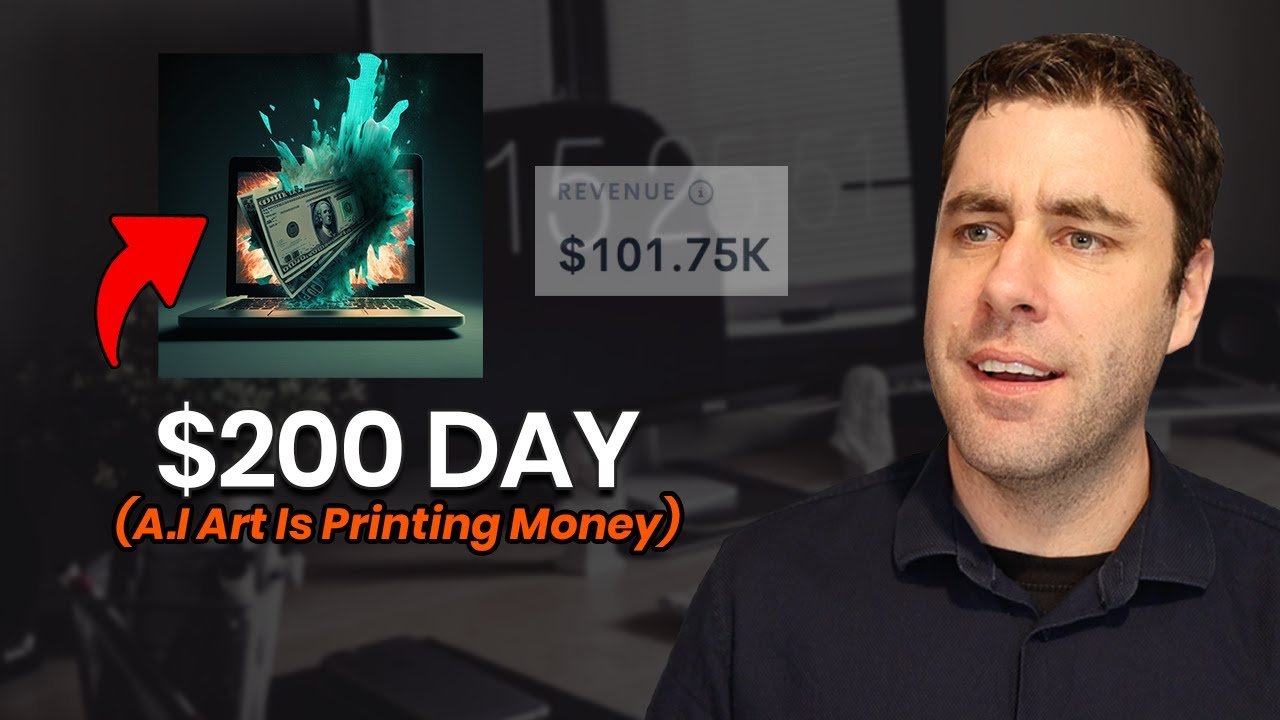 How to Make Over $200 Per Day with A.I. Art: A Step-by-Step Guide